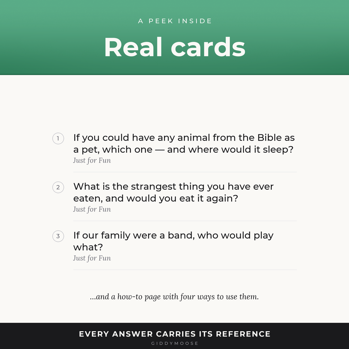 Family Conversation Cards Printable — image 3
