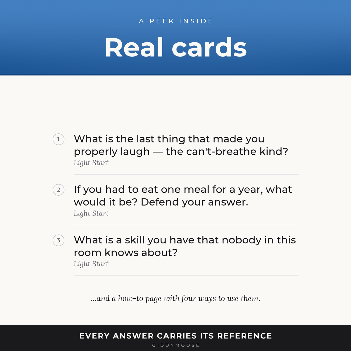 Youth Group Conversation Cards Printable — image 3