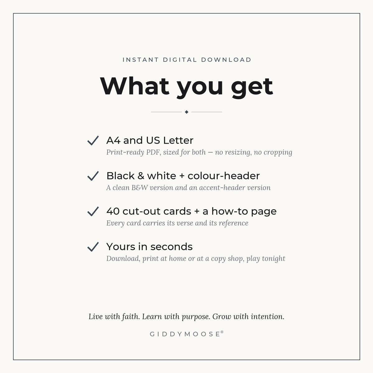 Promises for Hard Days Cards Printable — image 2