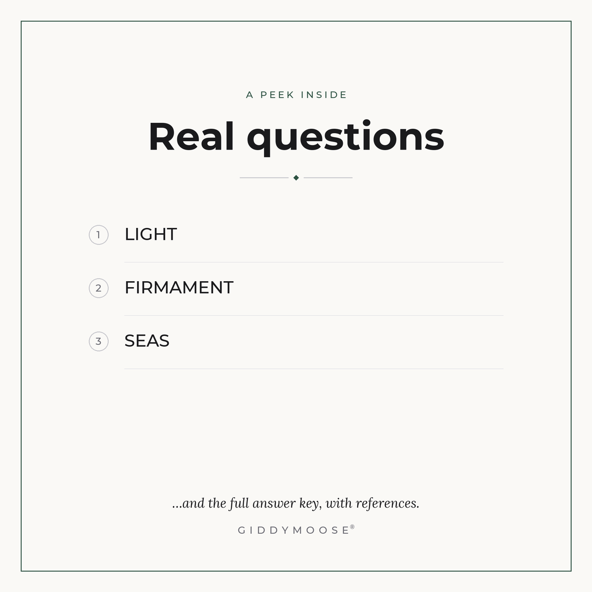 Creation Bible Escape Room Printable — image 3