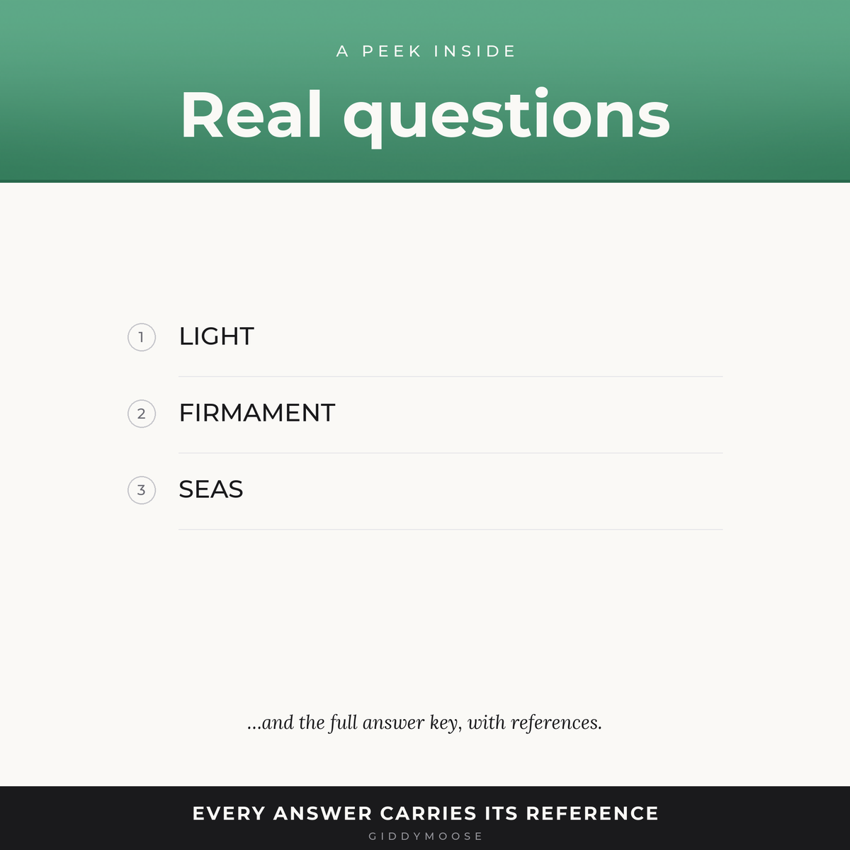 Creation Bible Escape Room Printable — image 3