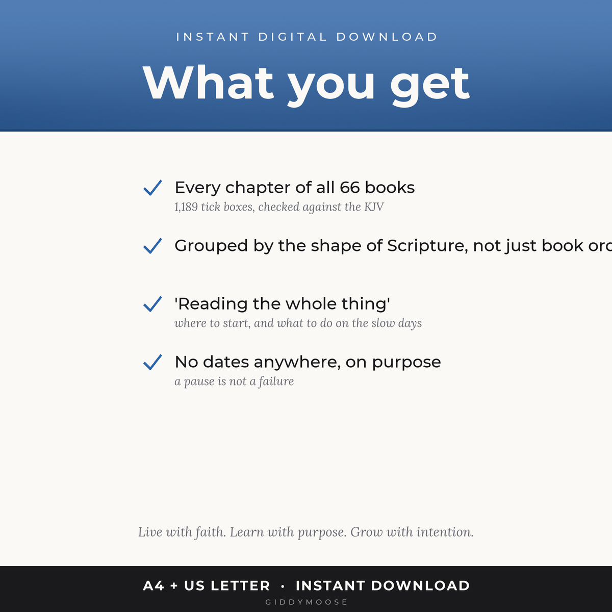 Editable Bible Reading Tracker Printable — image 2