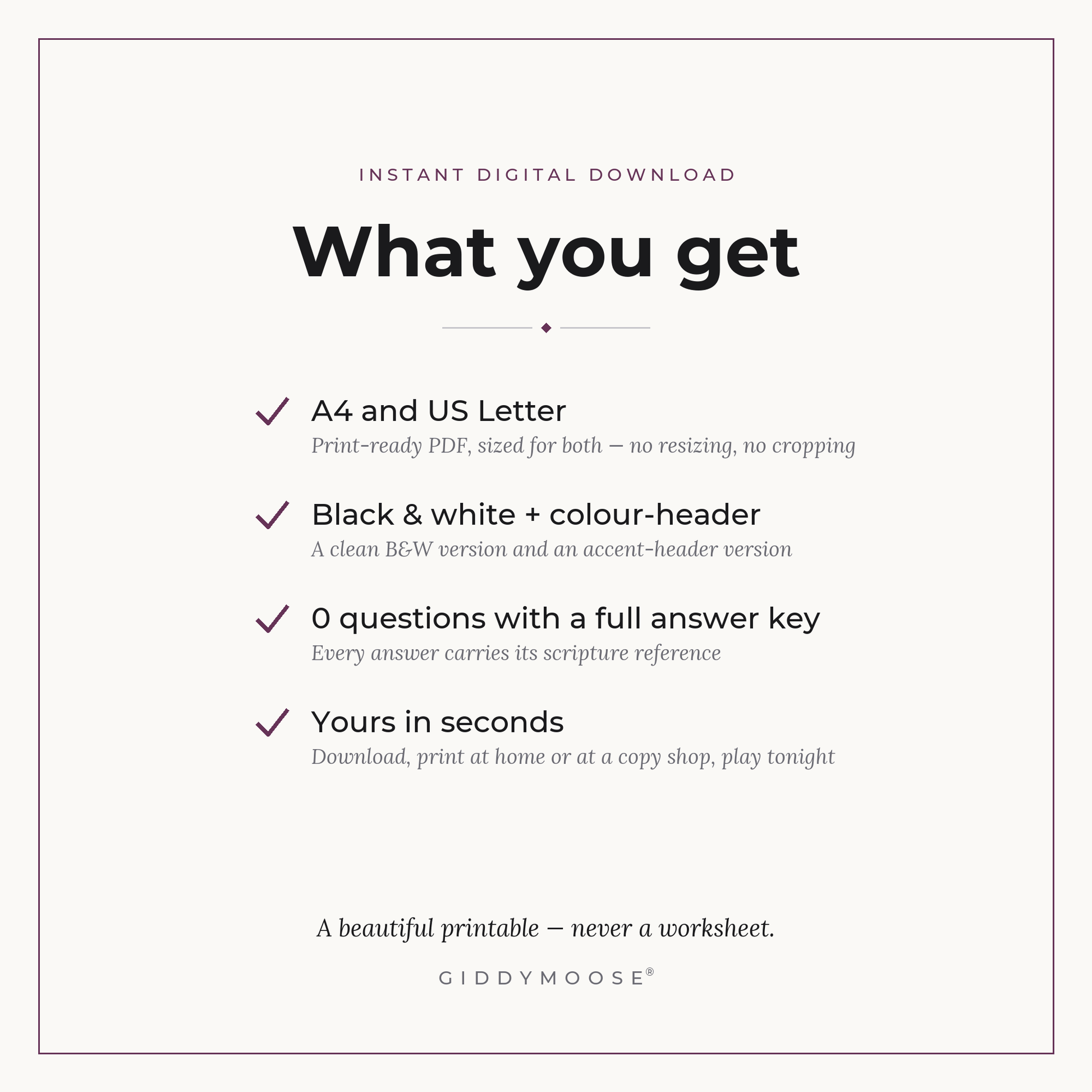 Worship Singer Lyric Memory Guide Printable — image 2