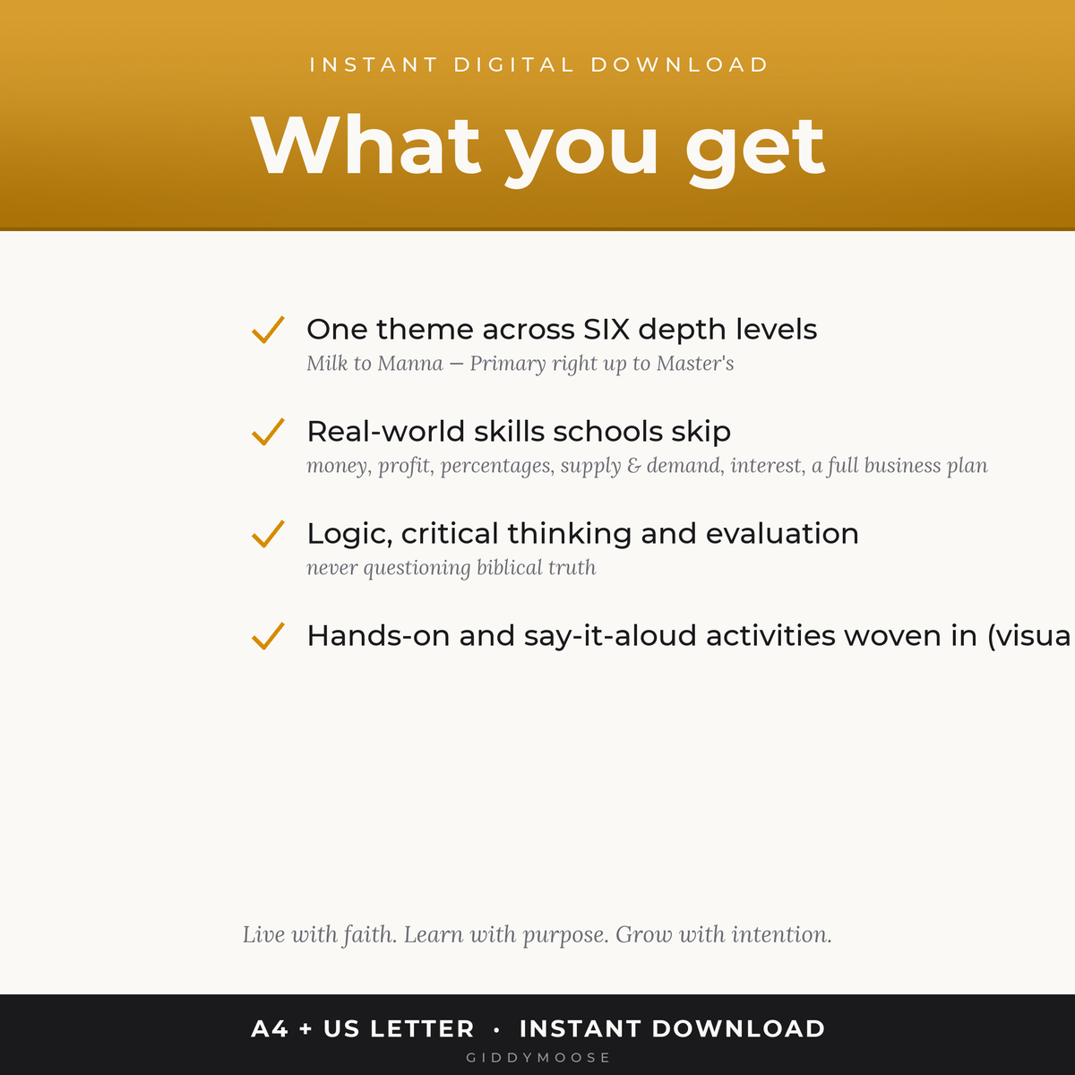 Faith and Enterprise Homeschool Pack — image 2