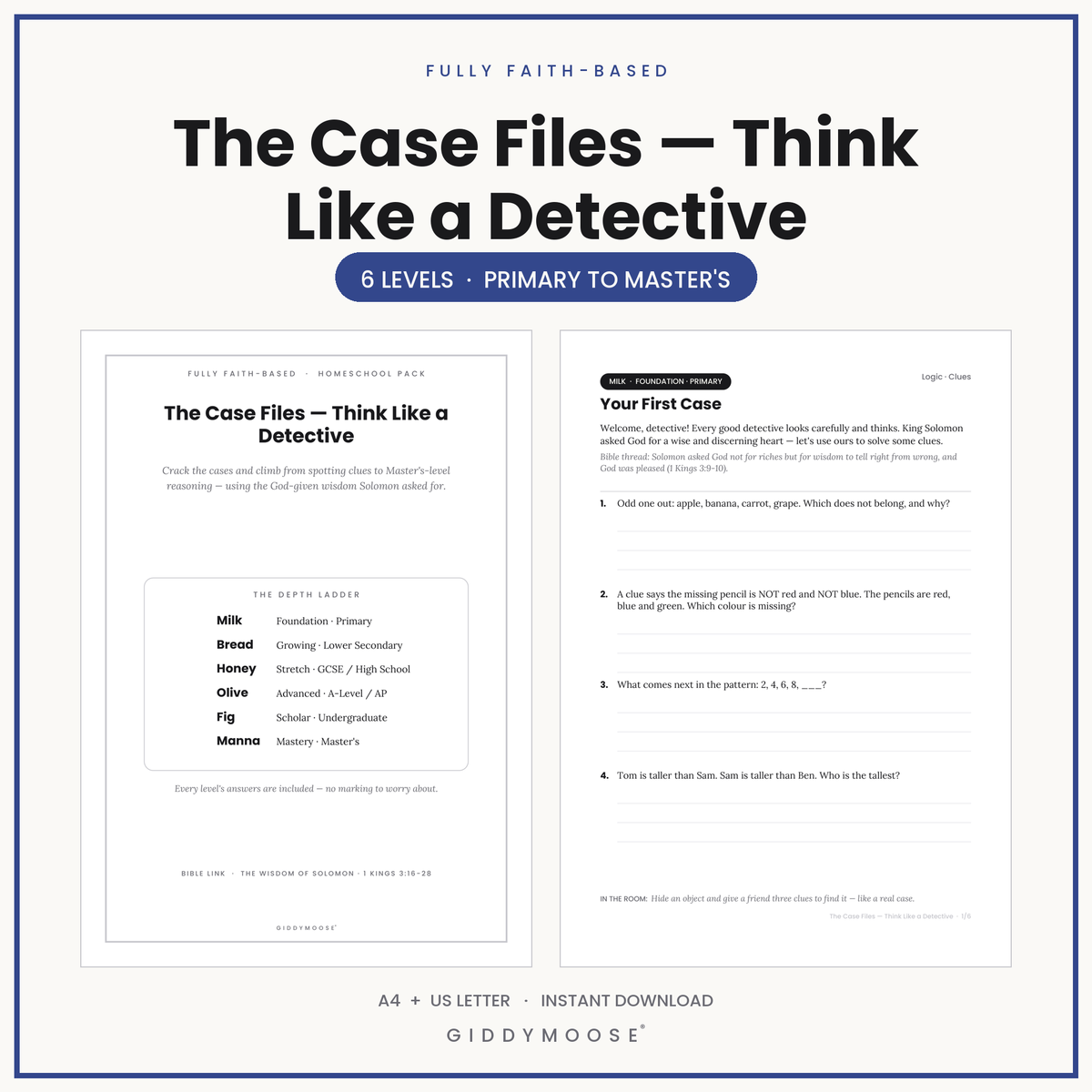 Logic and Critical Thinking Homeschool Pack