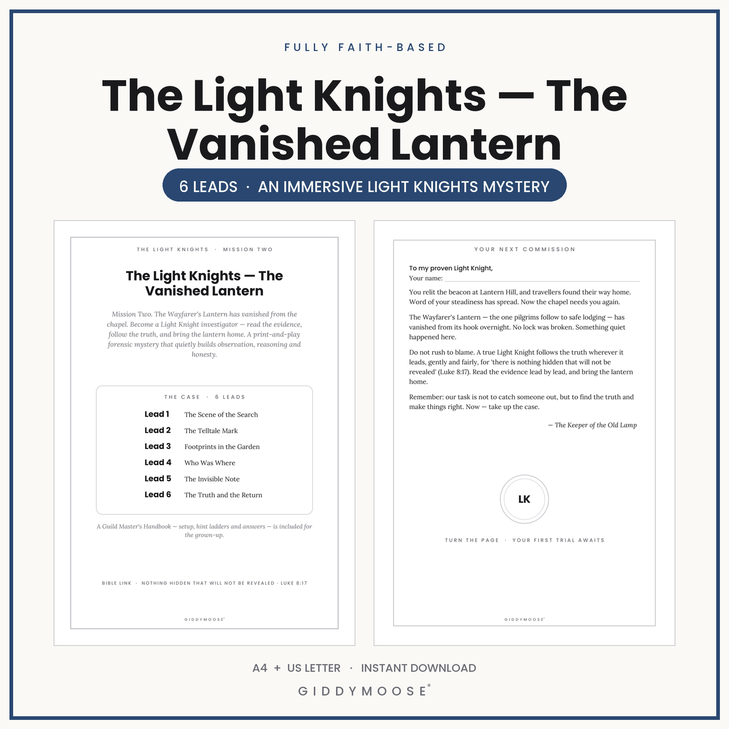 The Light Knights — The Vanished Lantern cover