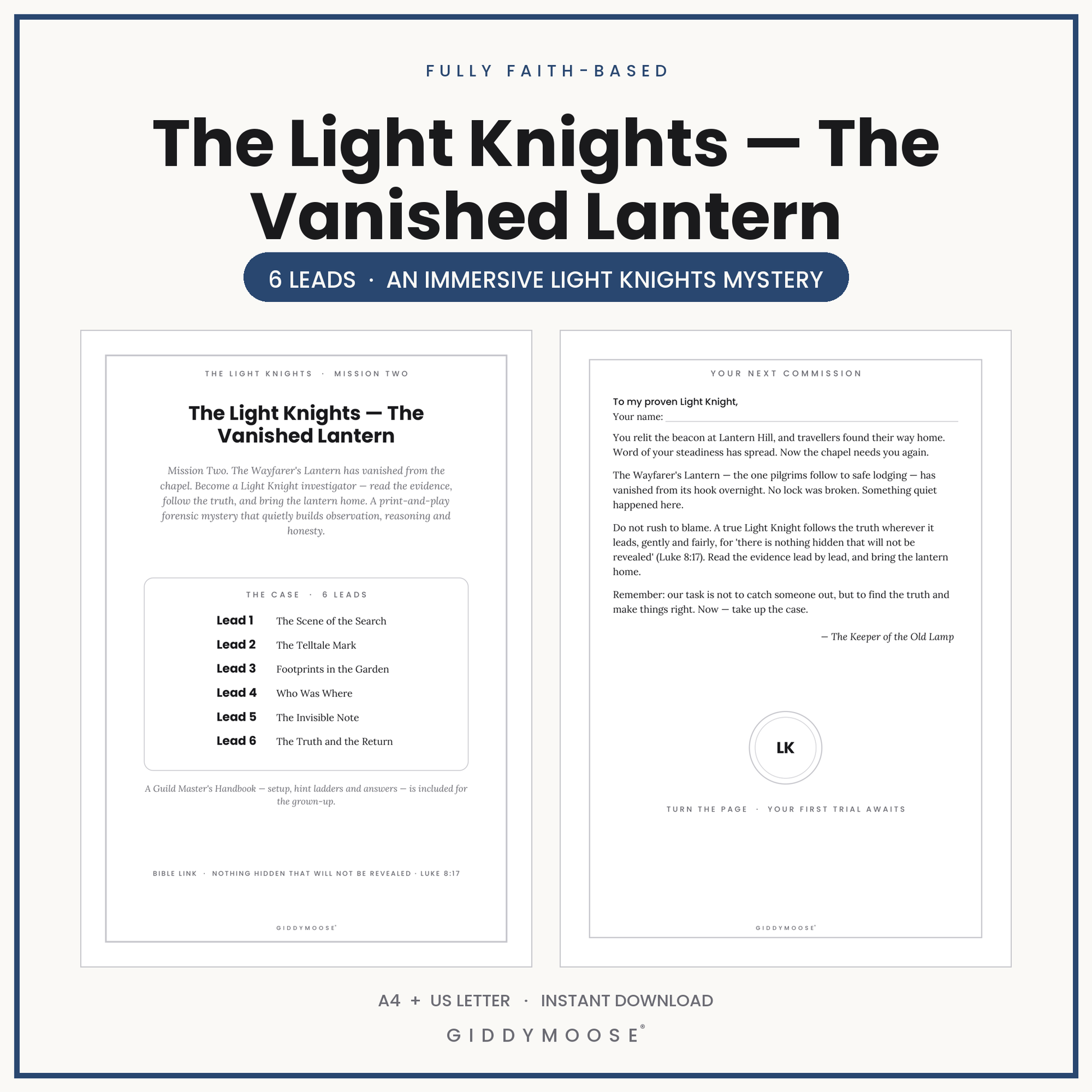 The Light Knights — The Vanished Lantern cover