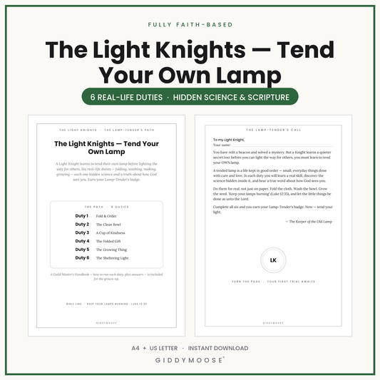 The Light Knights — Tend Your Own Lamp cover