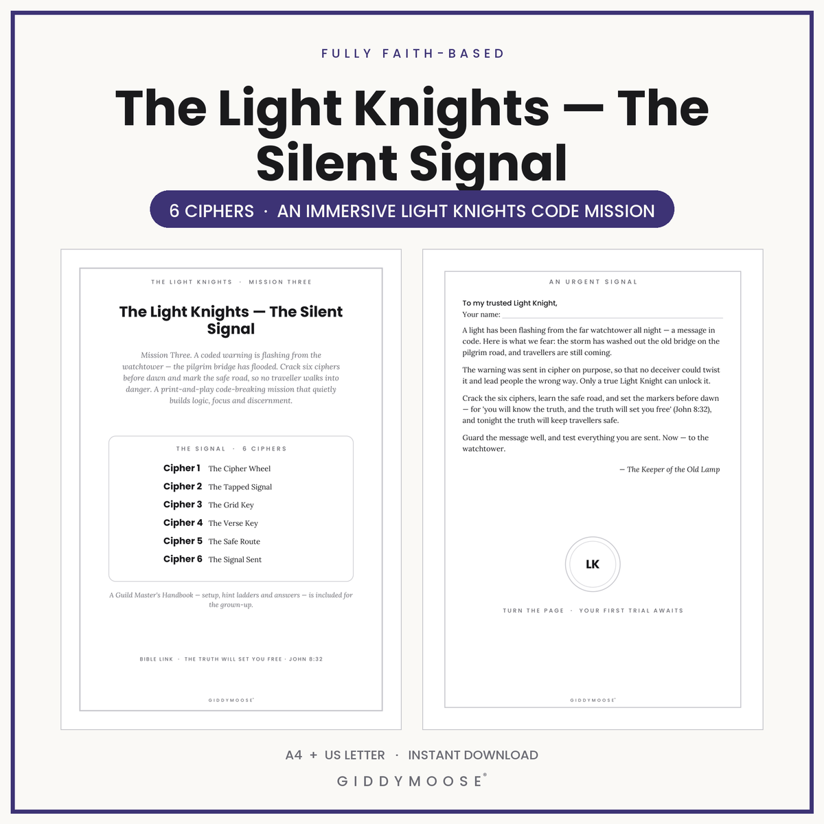 The Light Knights — The Silent Signal cover