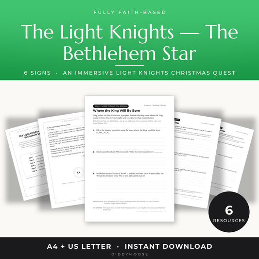 Light Knights Christmas Nativity Escape Room