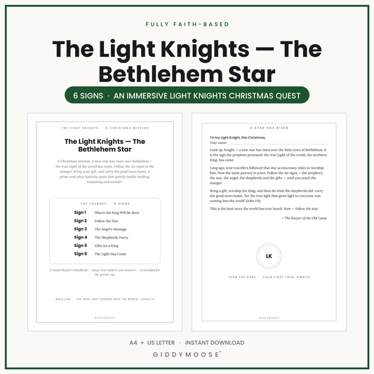 Light Knights Christmas Nativity Escape Room