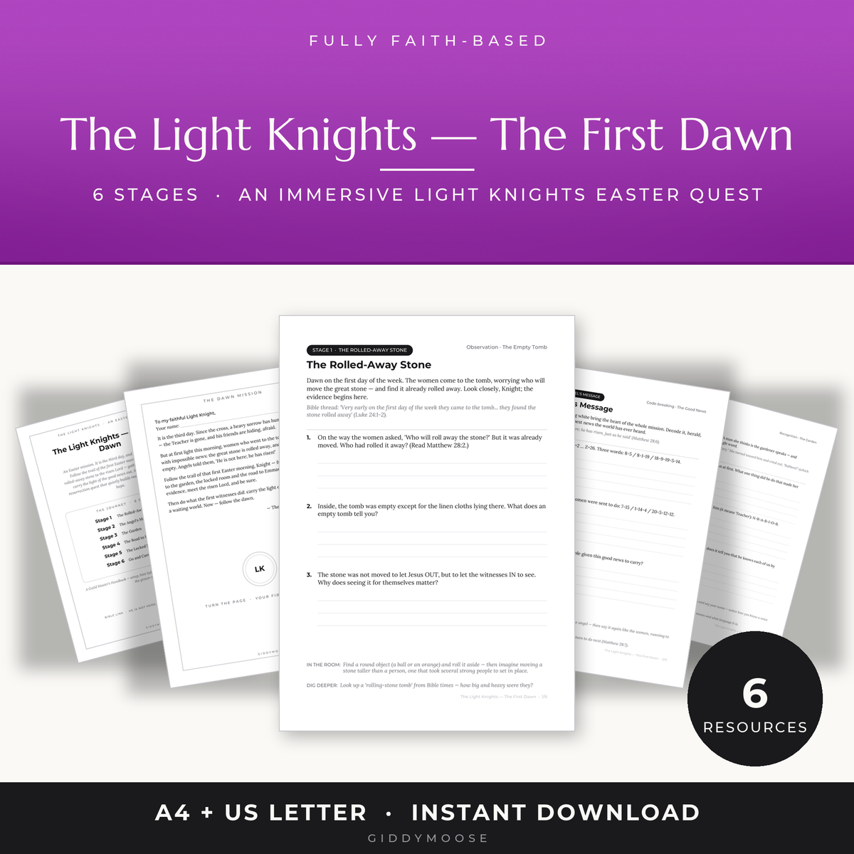 Light Knights Easter Escape Room