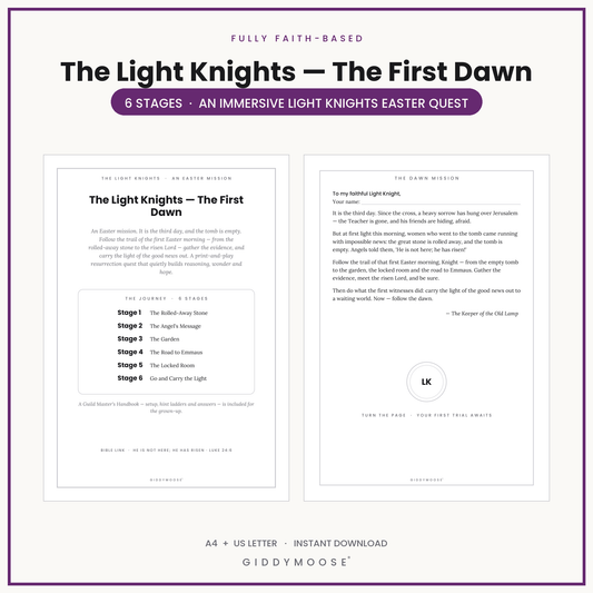 Light Knights Easter Escape Room