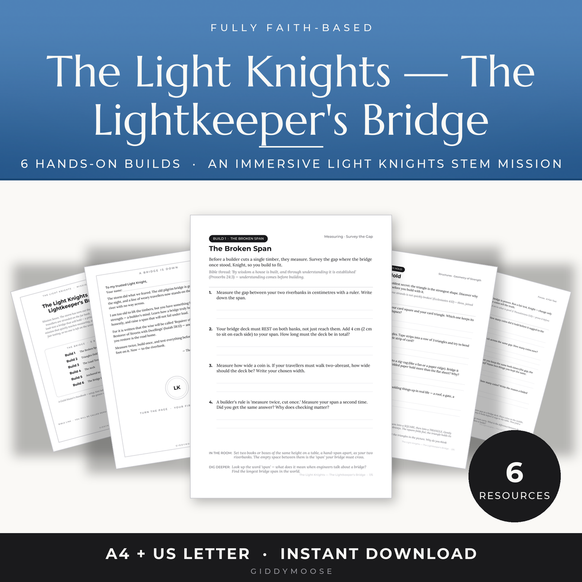 Light Knights Bridge STEM Mission