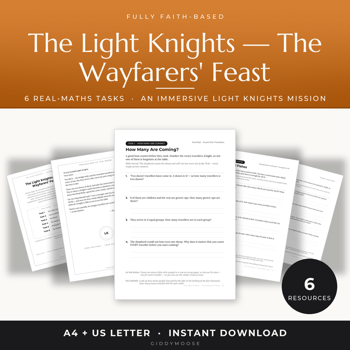 Light Knights Maths Mission