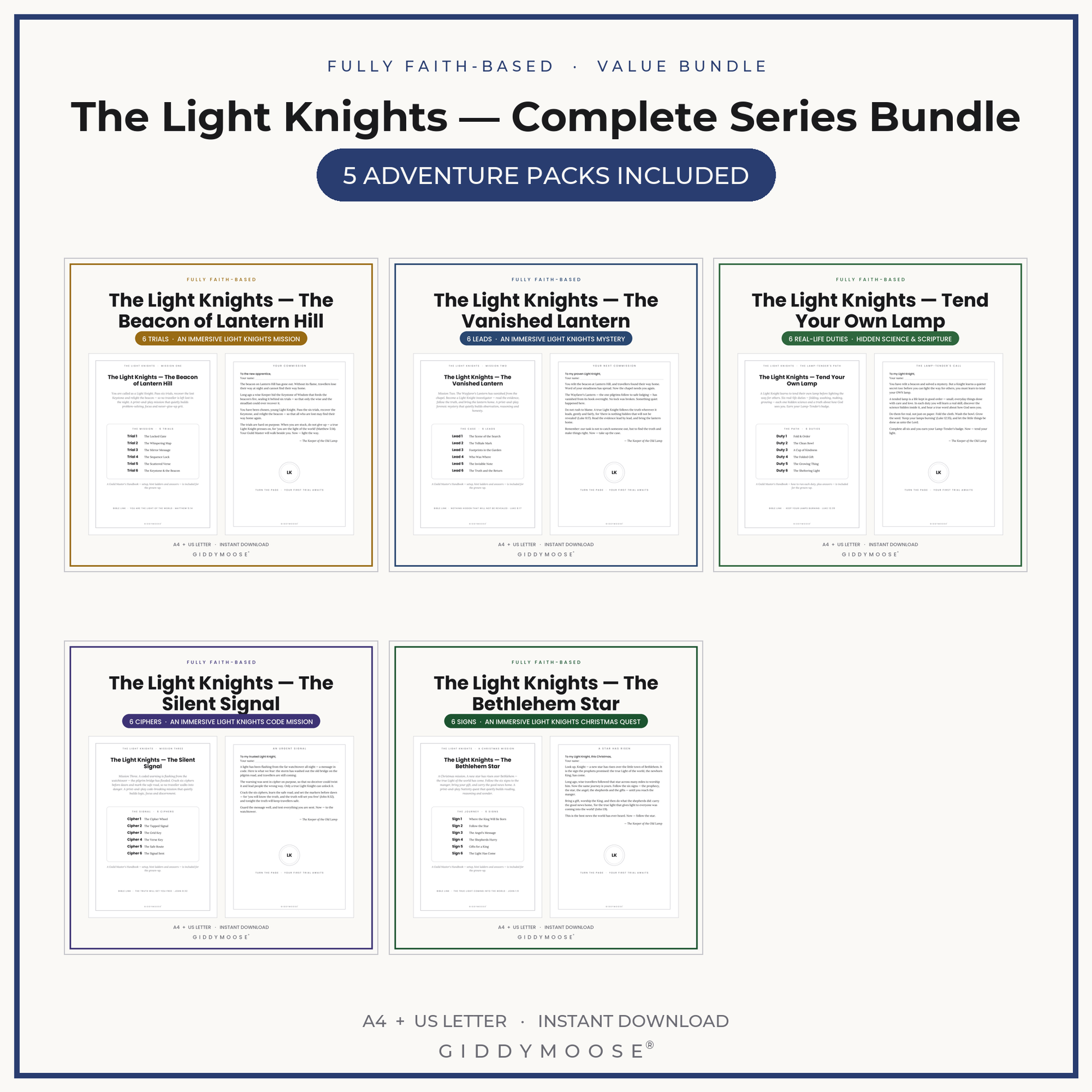The Light Knights — Complete Series Bundle