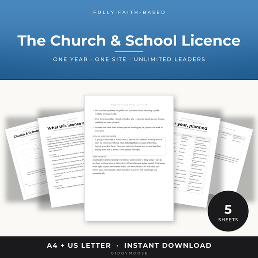 Church & School Licence
