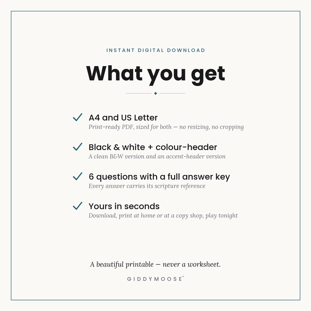 Bible List Challenge Vol 2 Printable — image 2