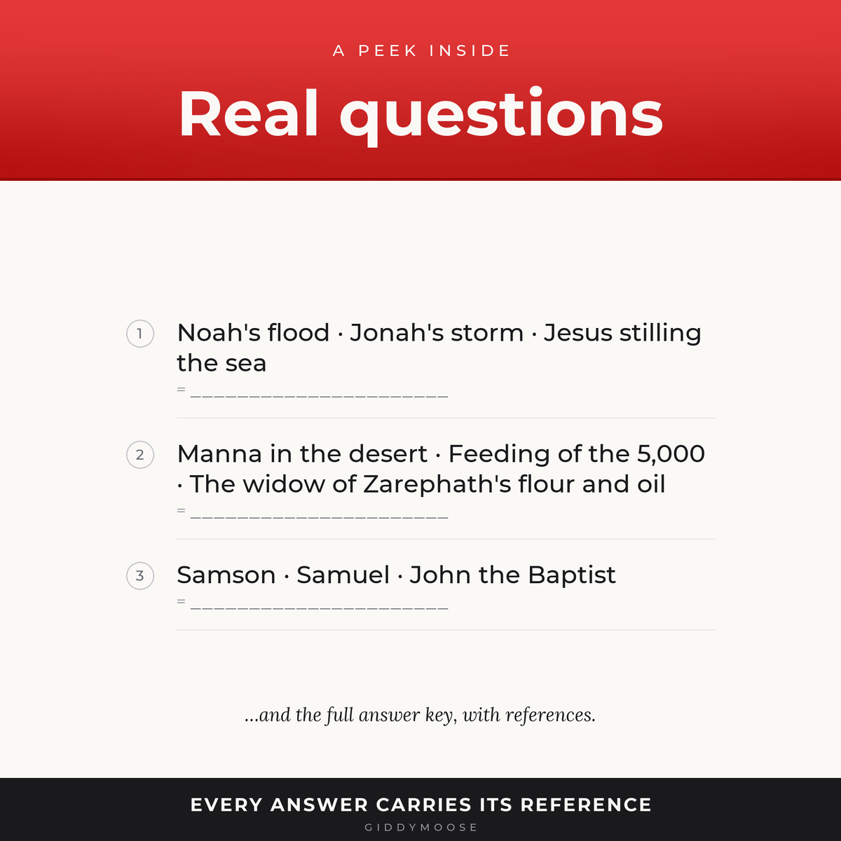 3 of a Kind Bible Game Printable — image 3