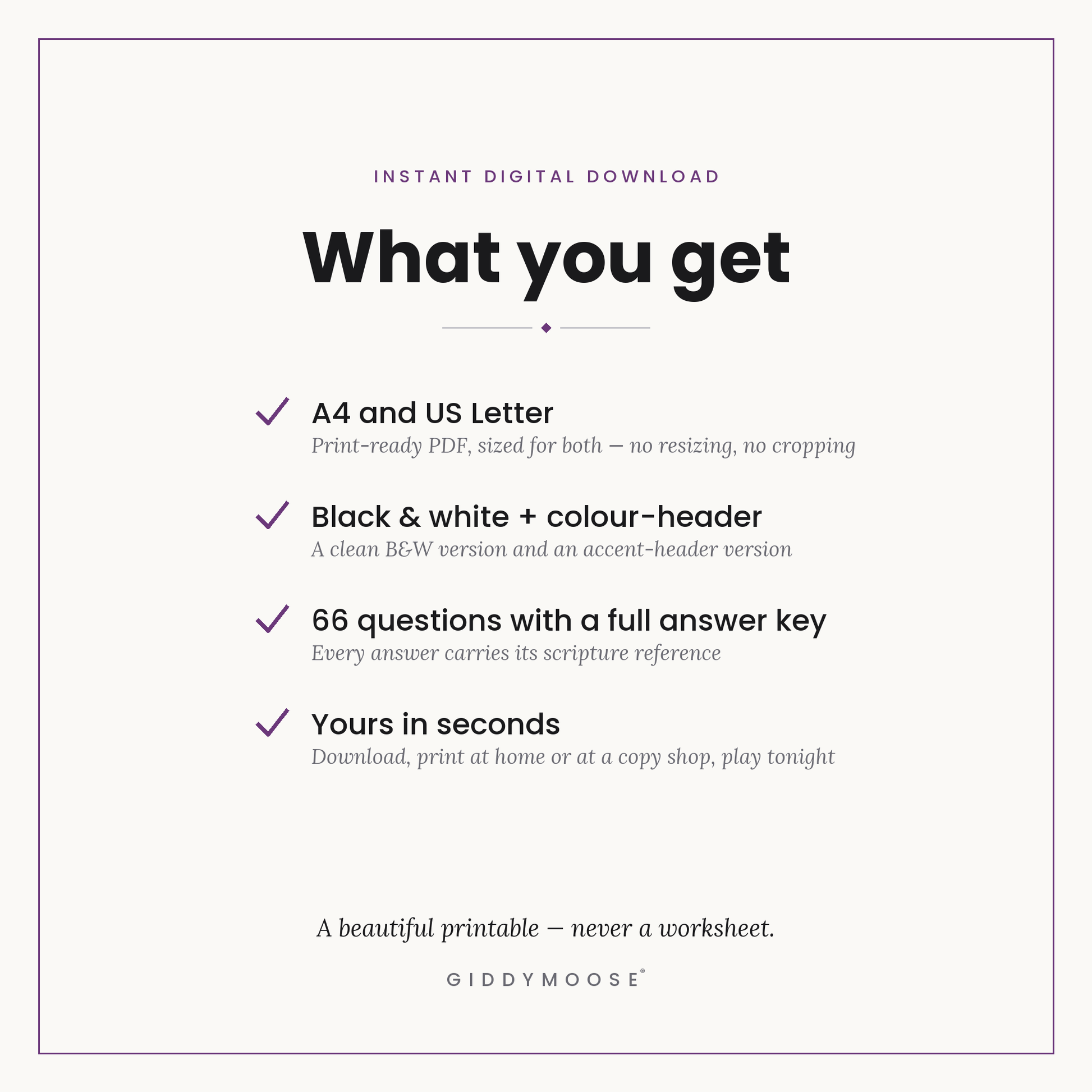 Books of the Bible First 2 Letters Game Printable — image 2