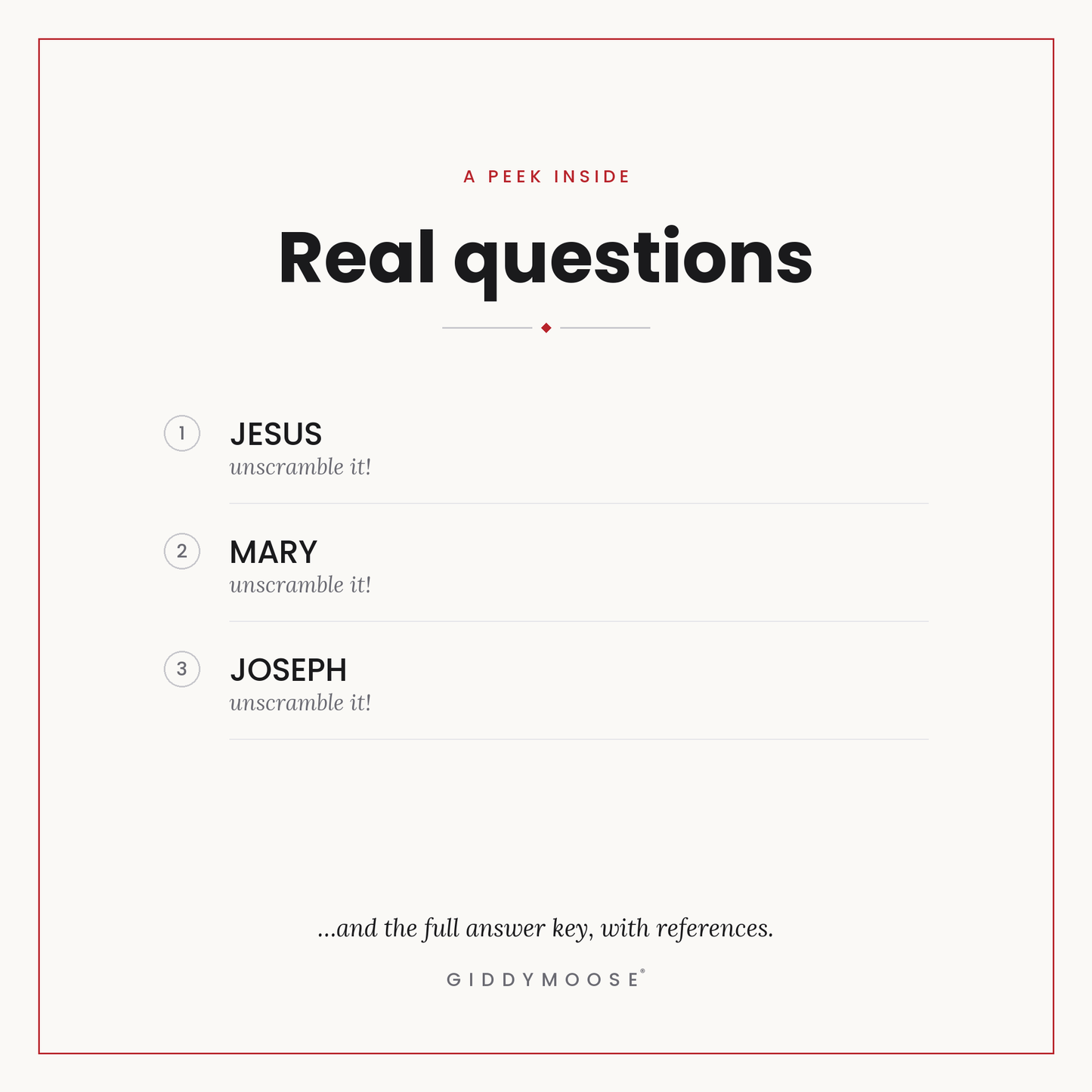 Christmas Word Scramble Printable — image 3