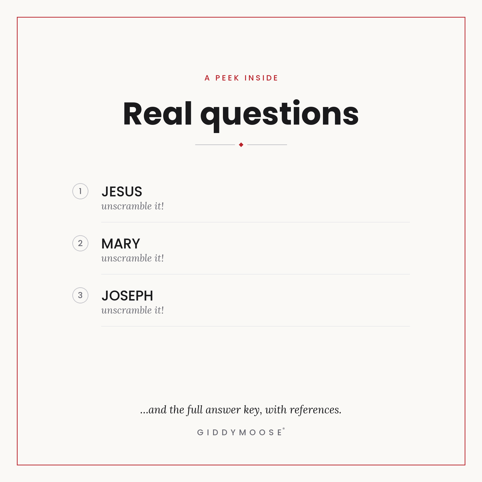 Christmas Word Scramble Printable — image 3