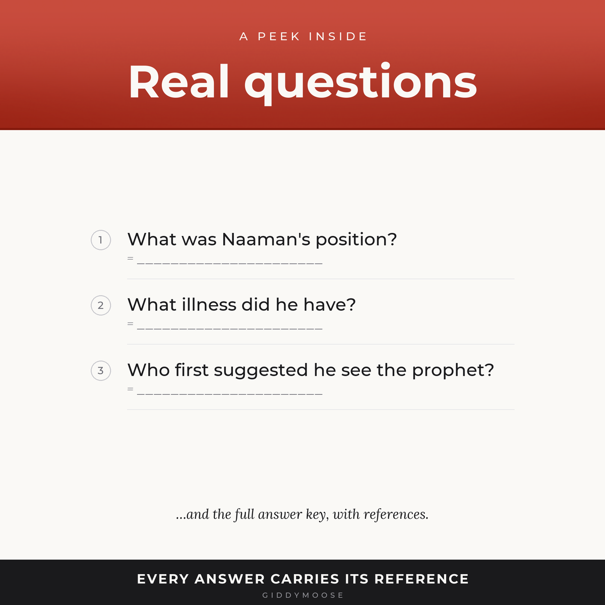Naaman Bible Trivia Printable — image 3