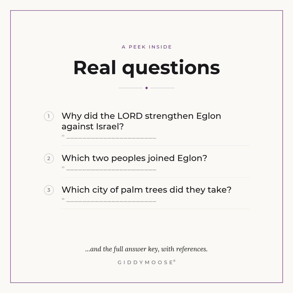 Ehud Bible Trivia Printable — image 3
