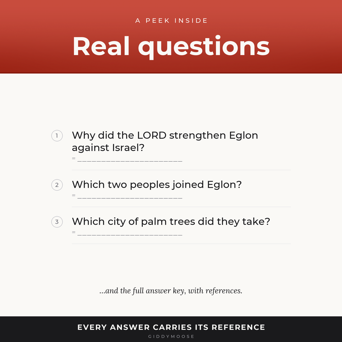 Ehud Bible Trivia Printable — image 3