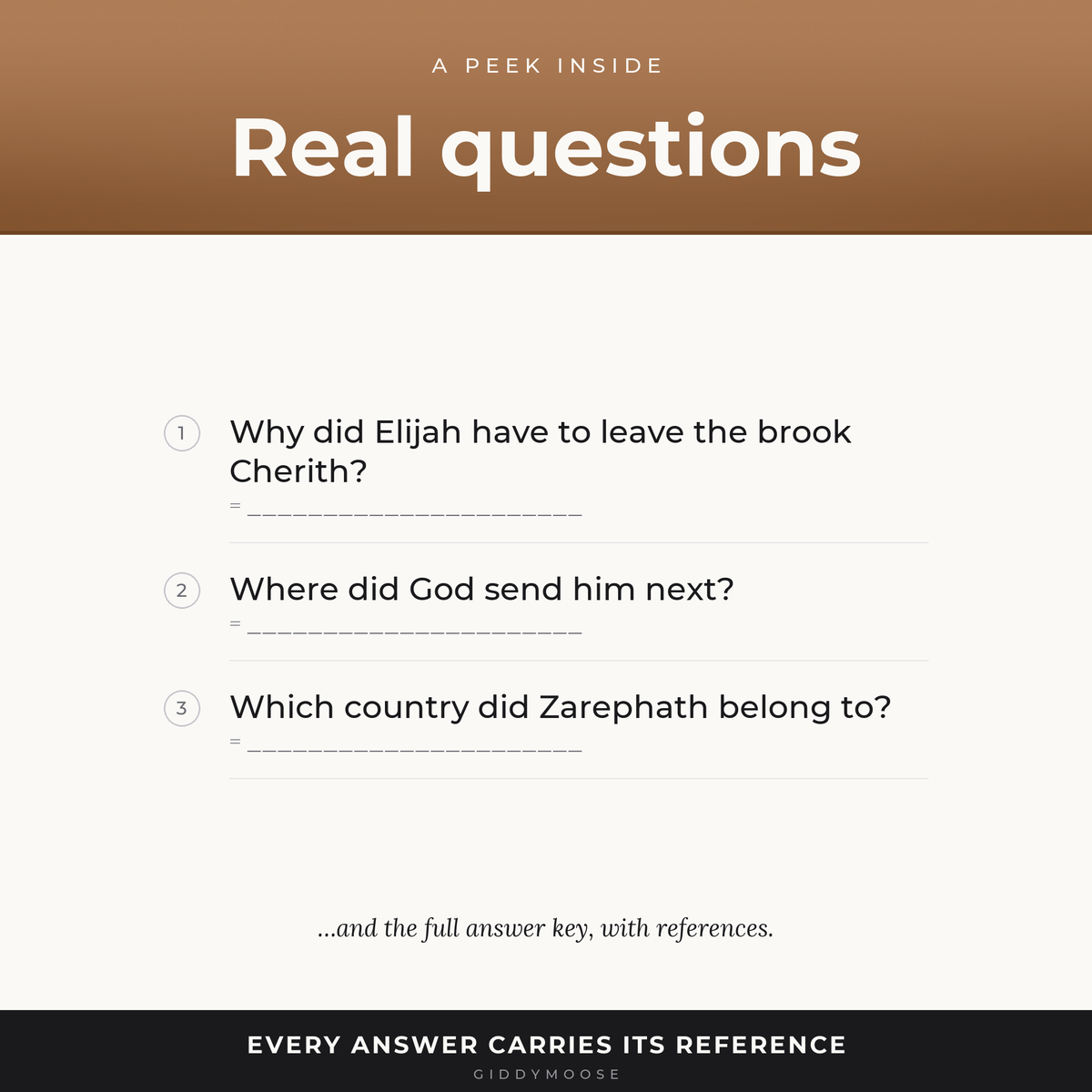 Widow of Zarephath Bible Trivia Printable — image 3