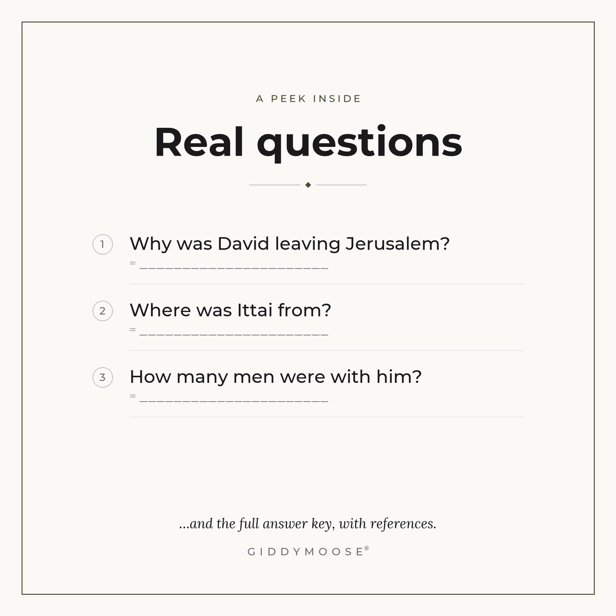 Barzillai and Ittai Bible Trivia Printable — image 3