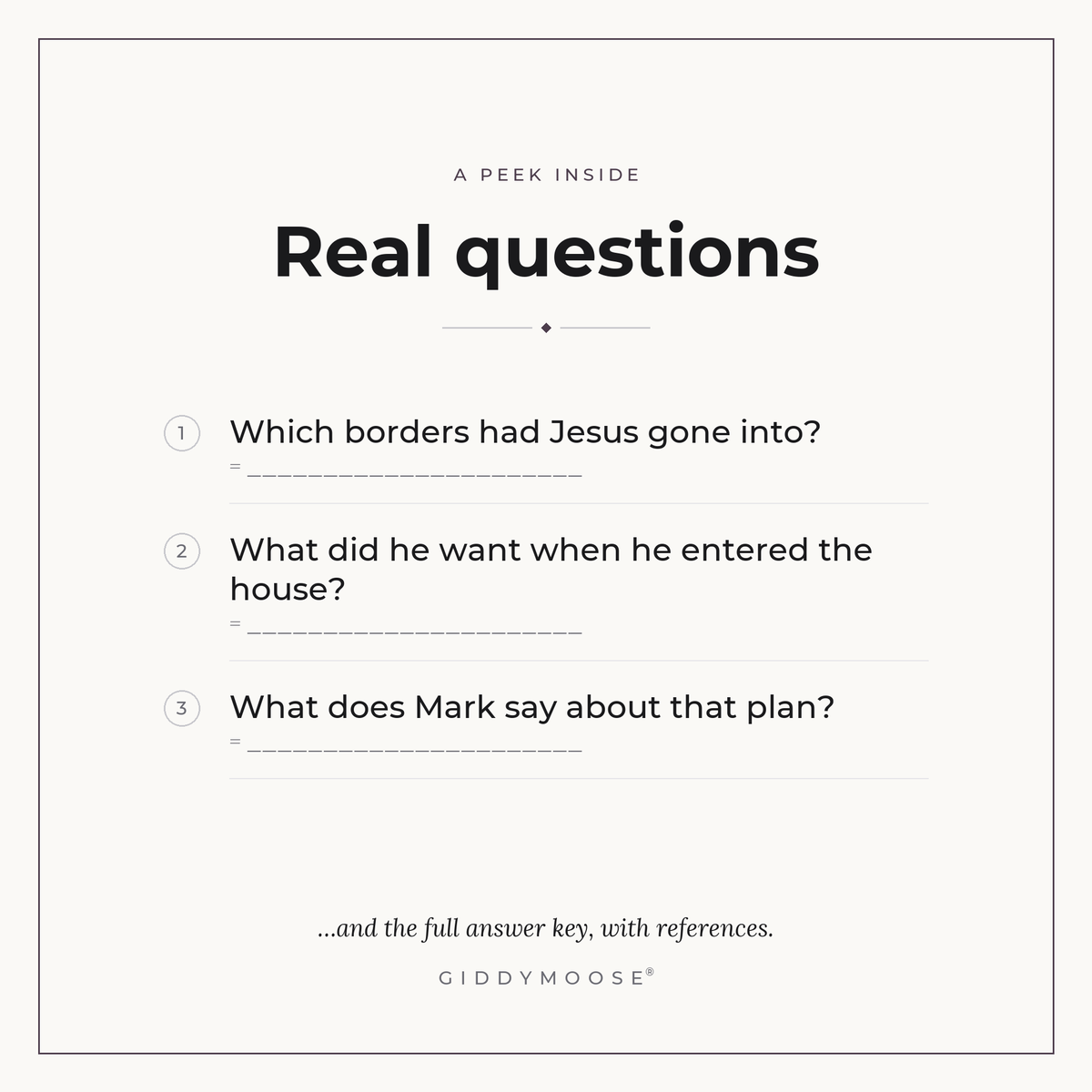 Syrophoenician Woman Bible Trivia Printable — image 3