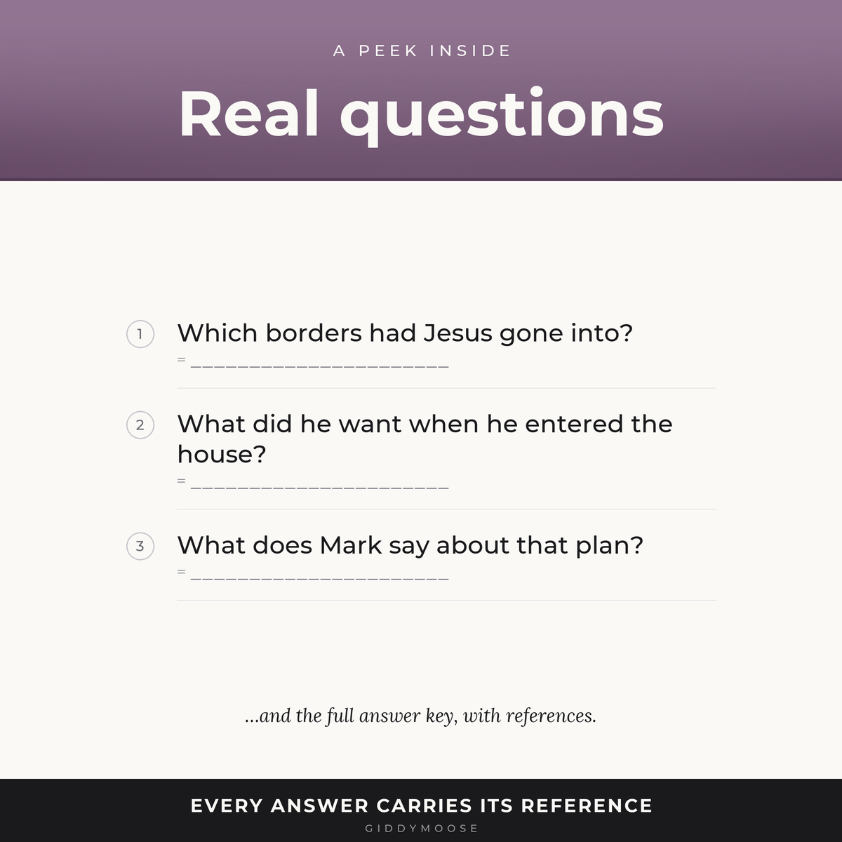Syrophoenician Woman Bible Trivia Printable — image 3