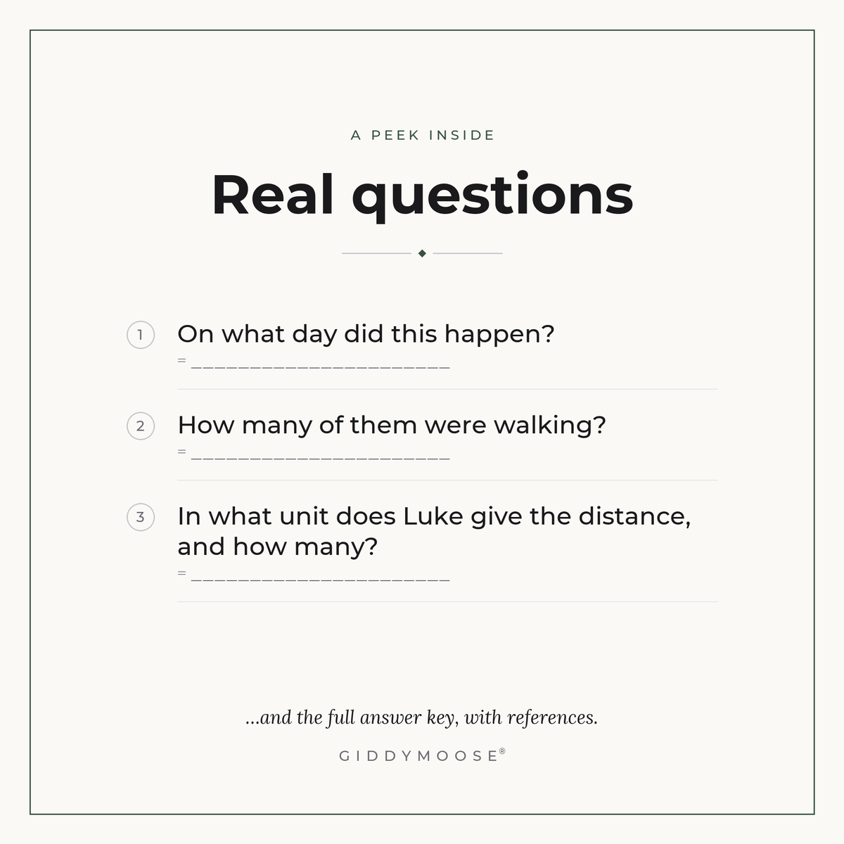 Emmaus Road Bible Trivia Printable — image 3