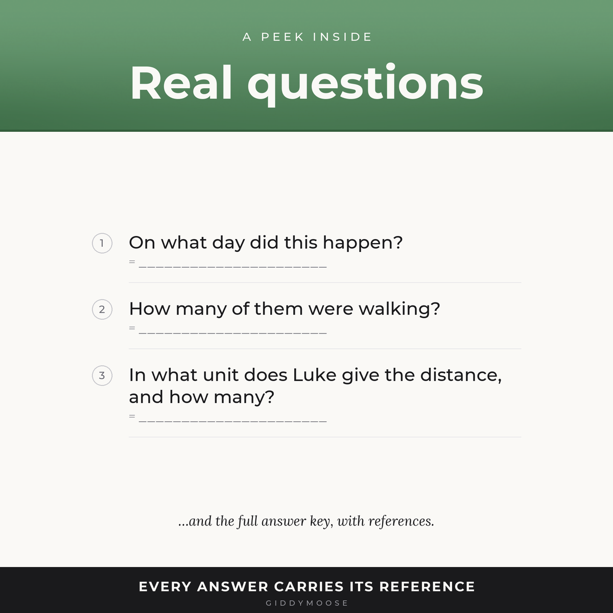 Emmaus Road Bible Trivia Printable — image 3