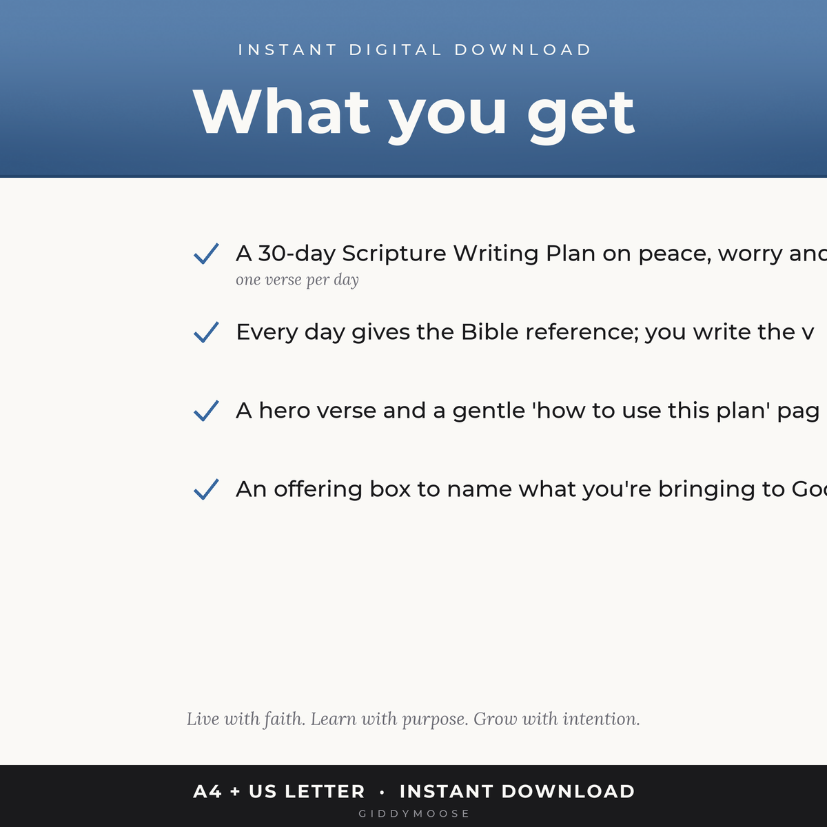 Scripture Writing Plan for Anxiety — image 2
