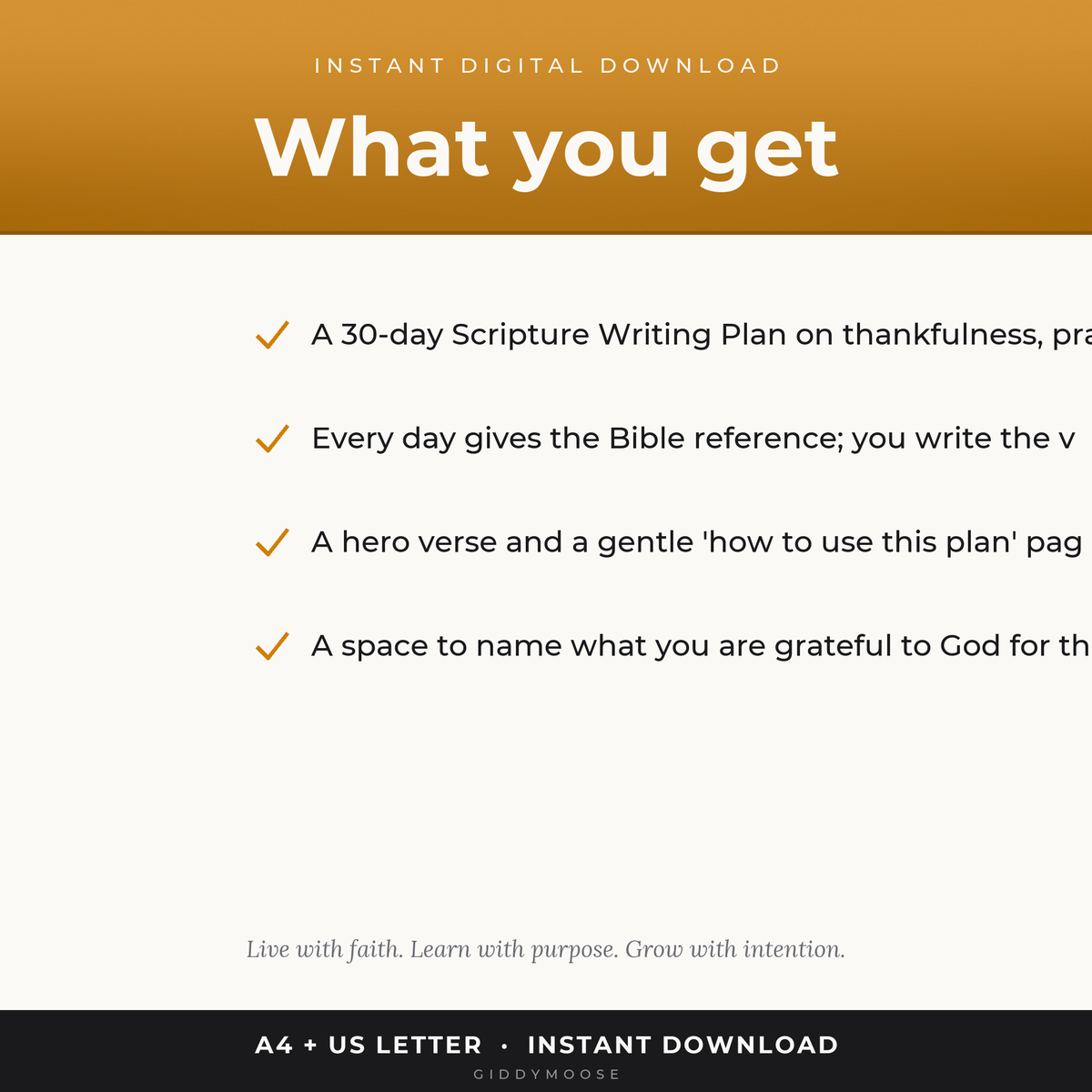 Gratitude Scripture Writing Plan — image 2