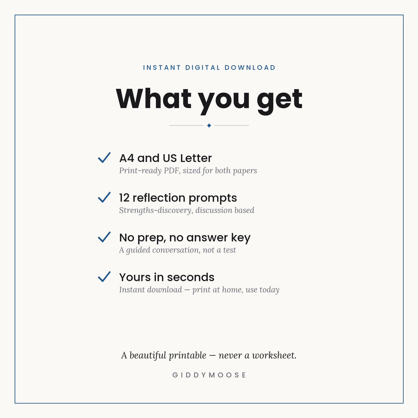 Team Building Strengths Discovery Printable — image 2