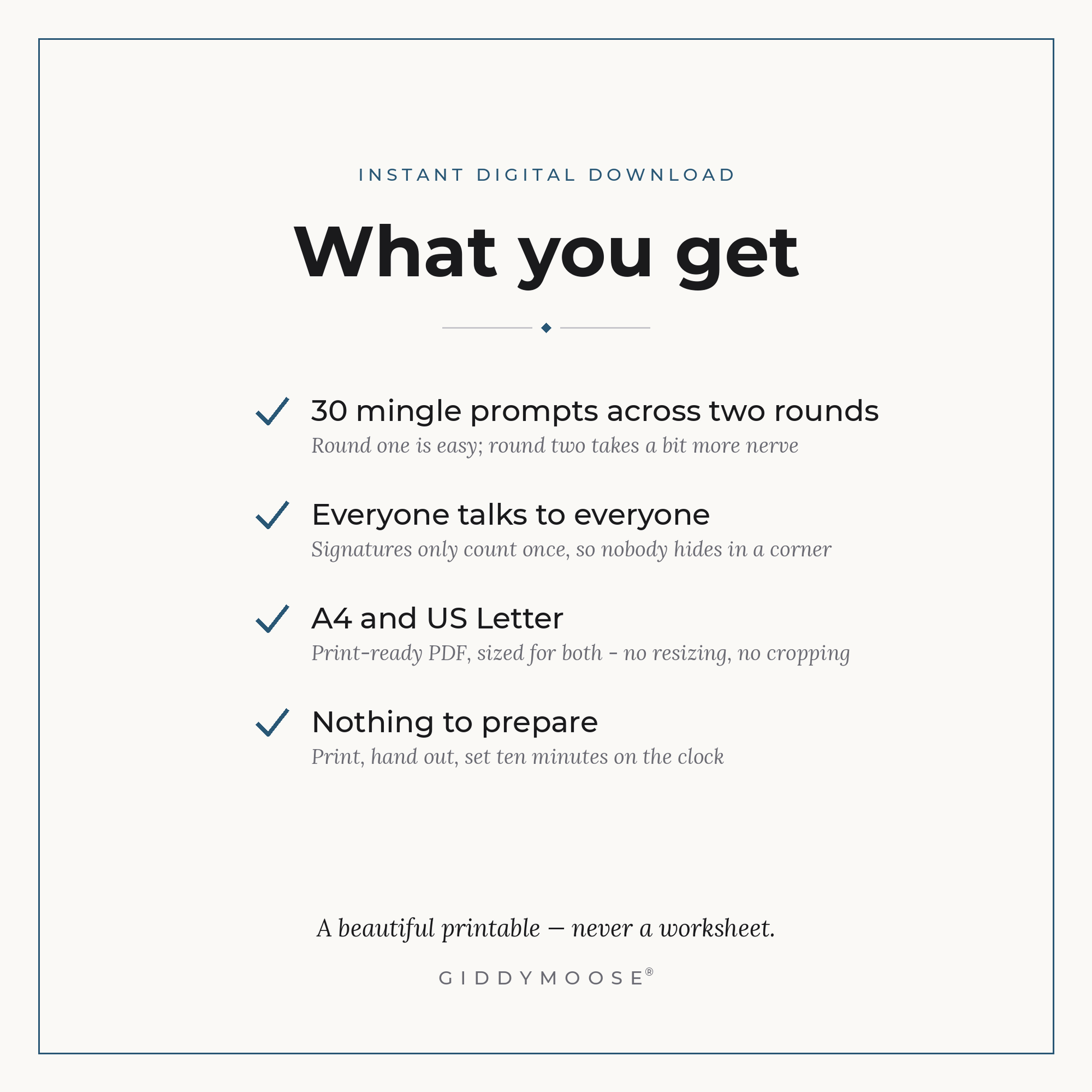 First Day Favourites Icebreaker Printable — image 2