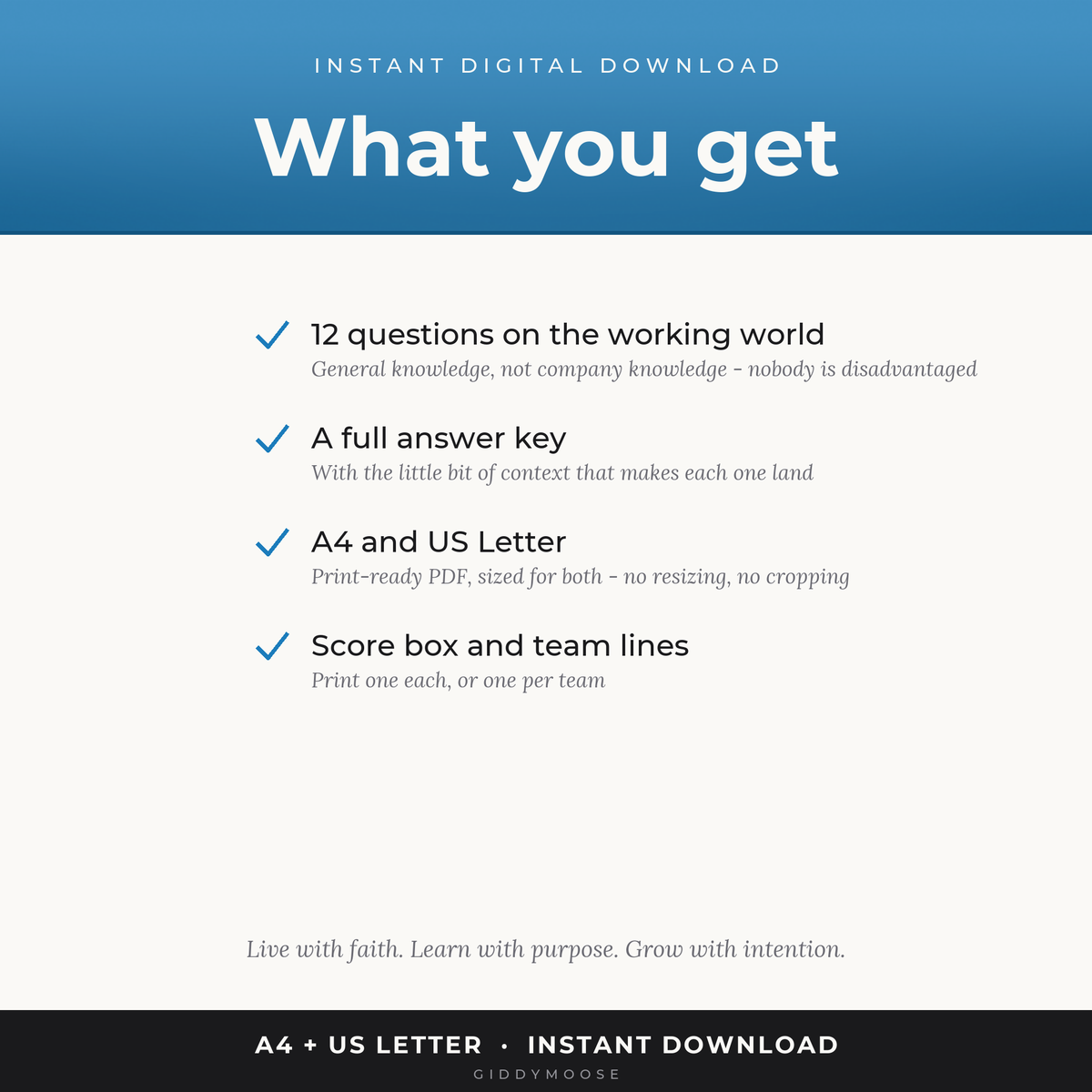 Office Life Trivia Printable — image 2