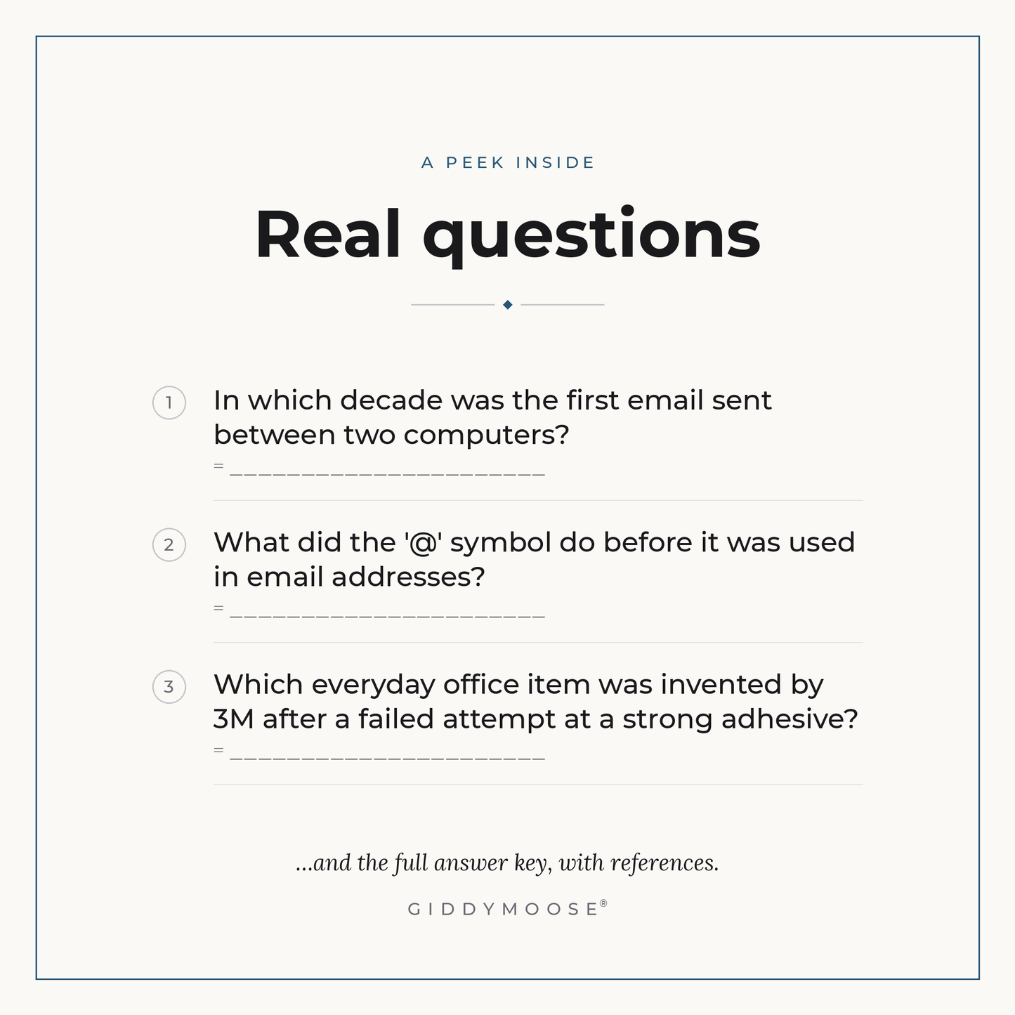 Office Life Trivia Printable — image 3