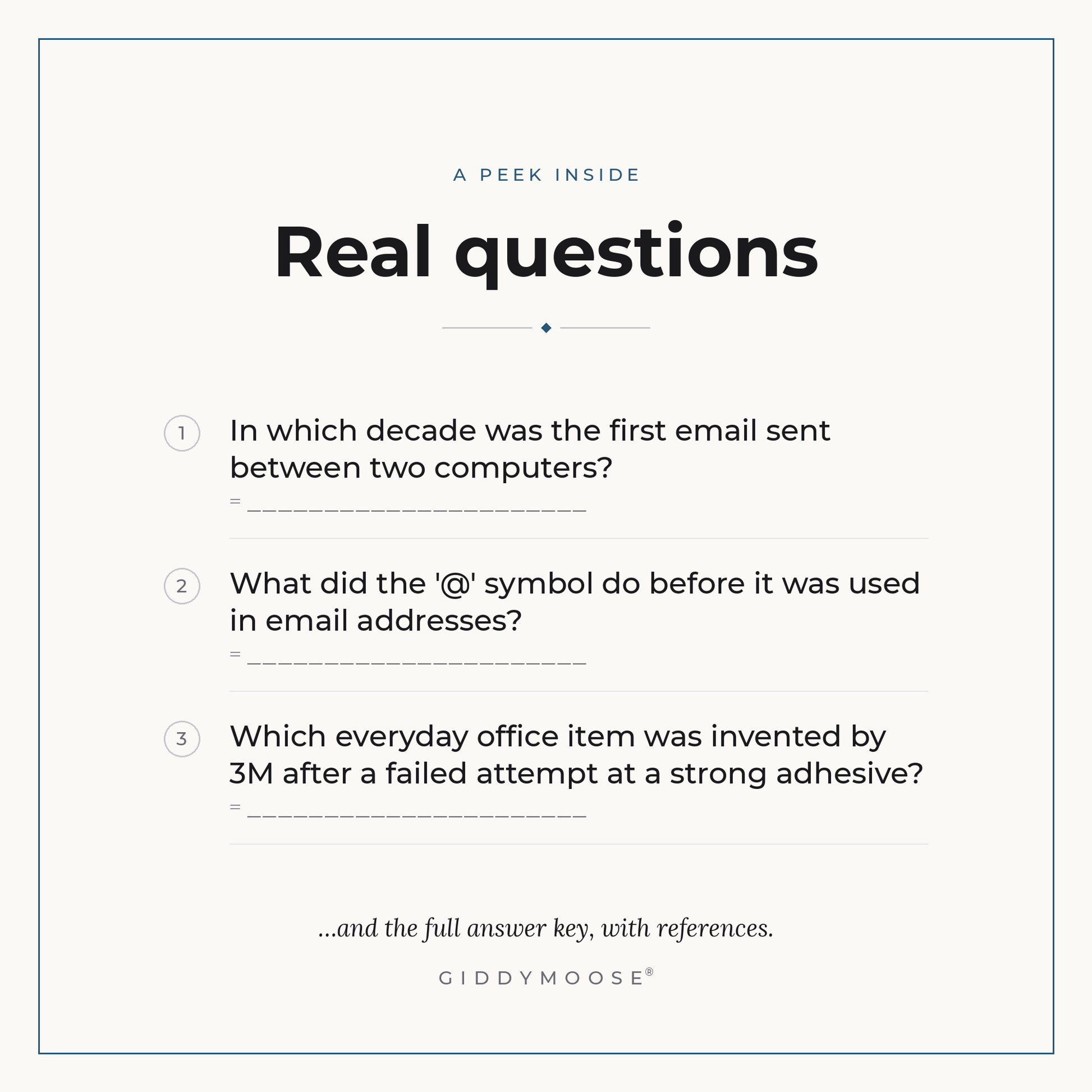 Office Life Trivia Printable — image 3