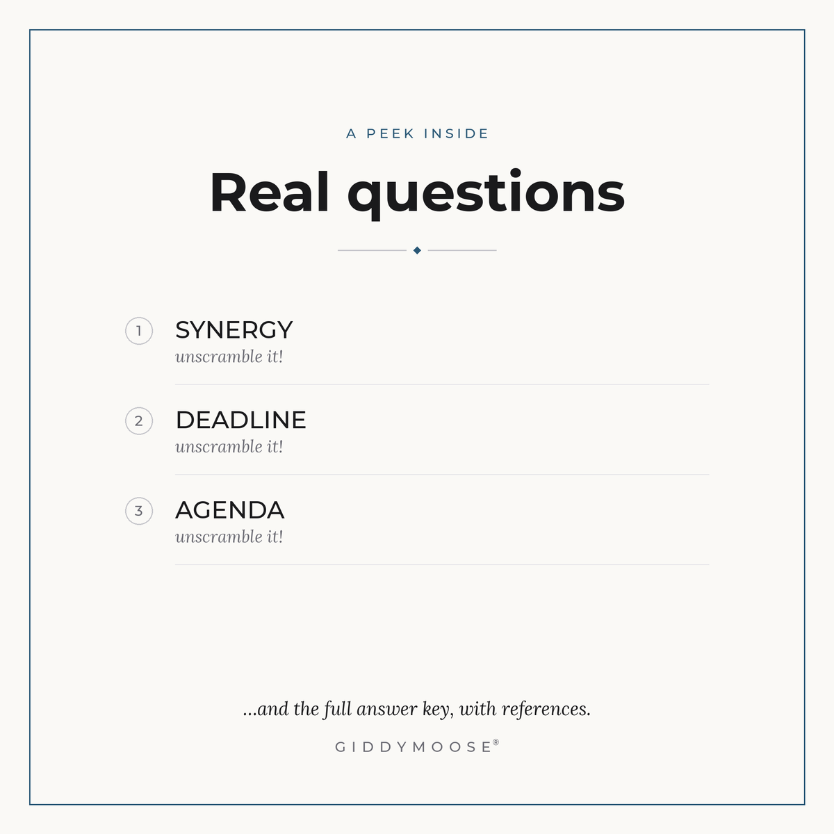 Office Jargon Word Scramble Printable — image 3