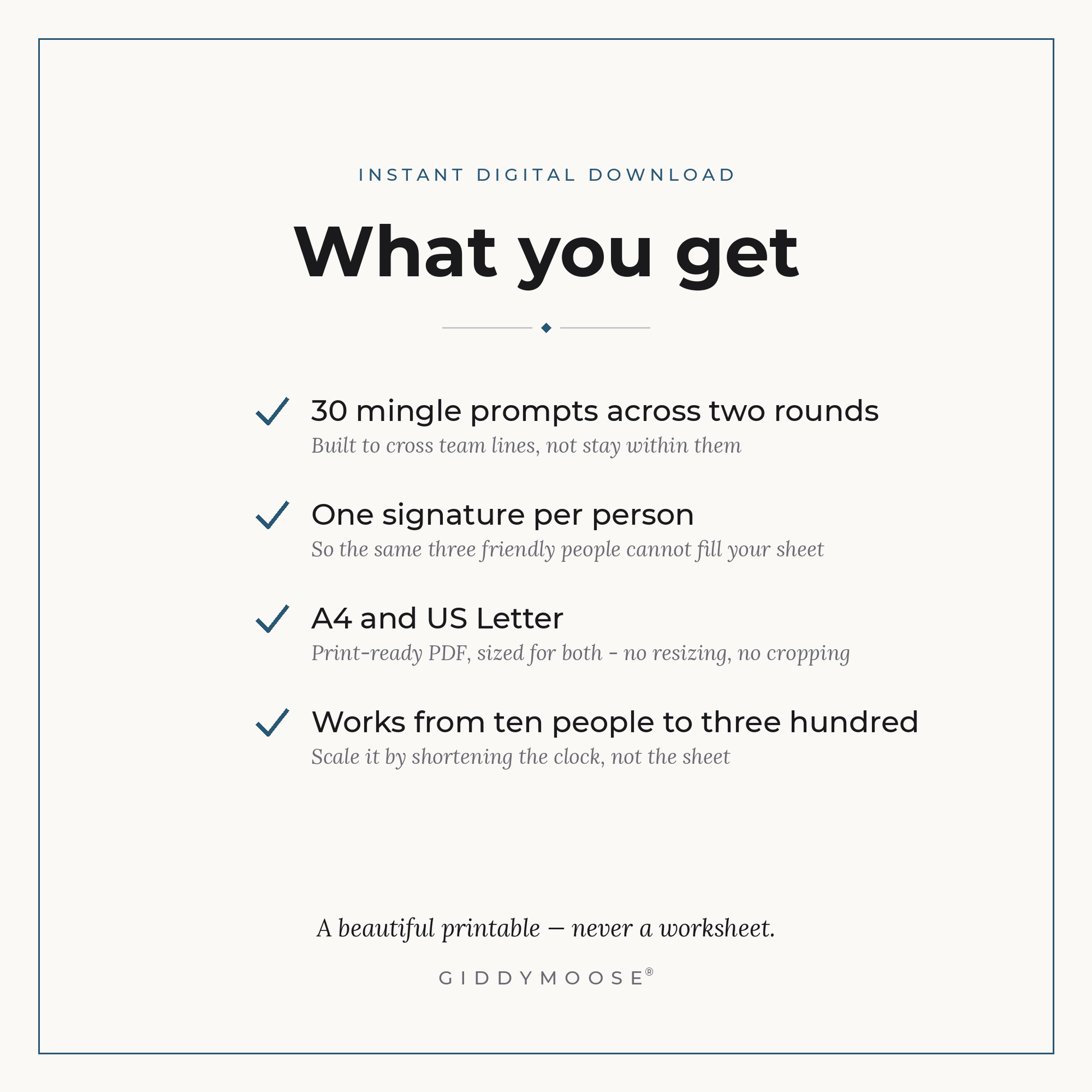 Find Someone Who Office Printable — image 2