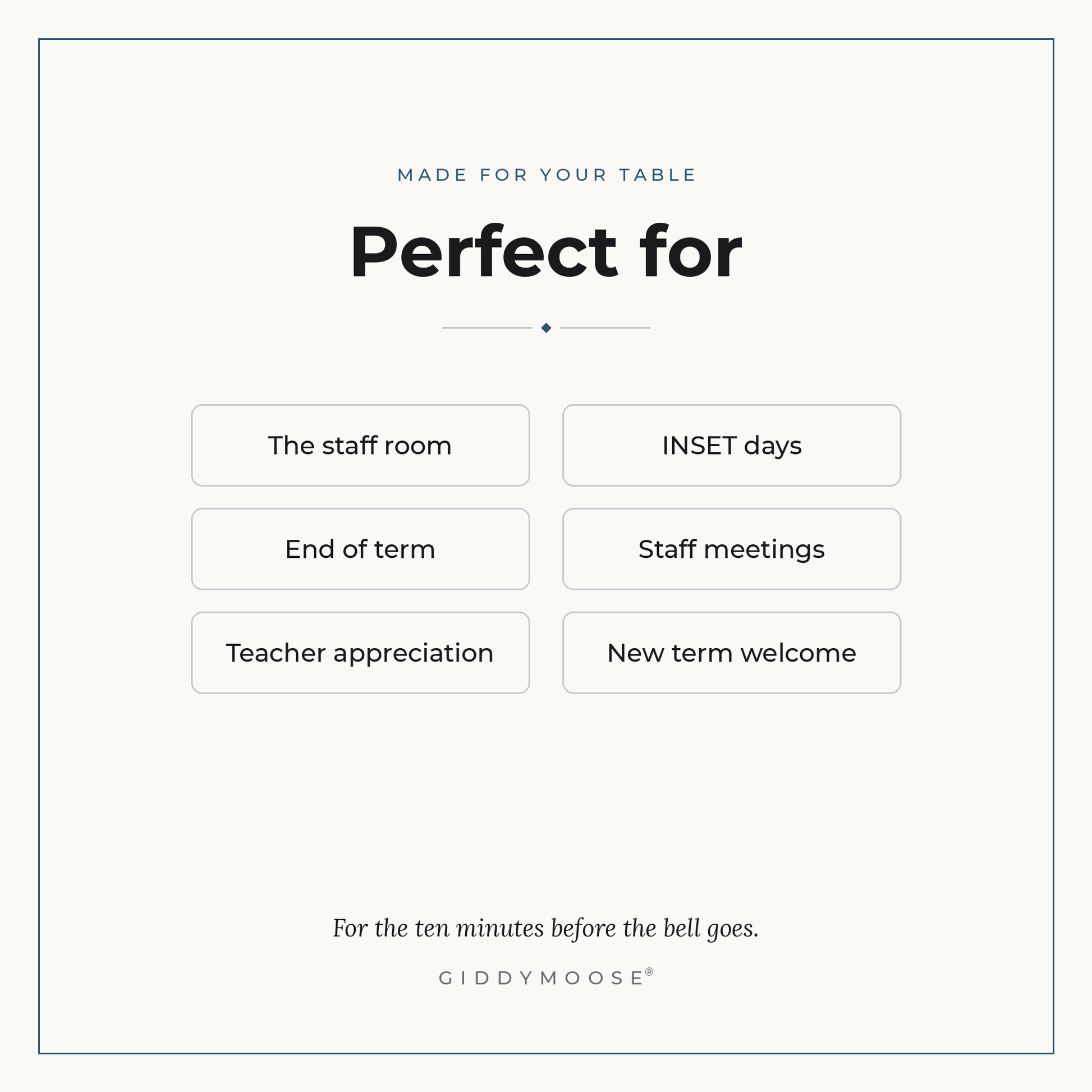 End of Term Staff Room Mixer Printable — image 4