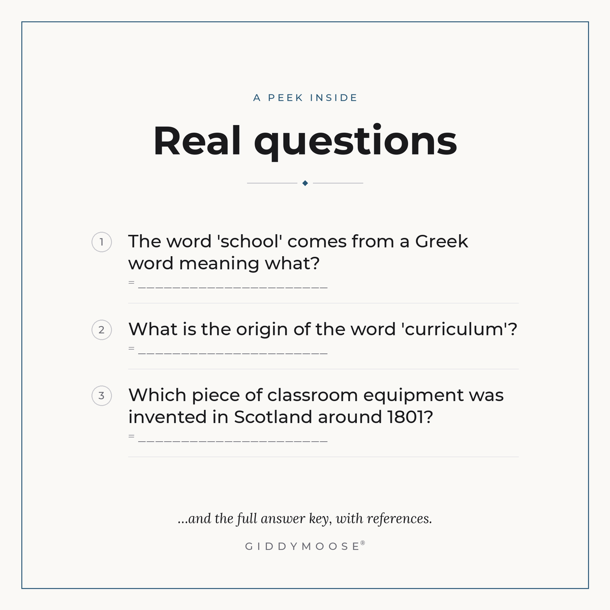 Staff Room Trivia Printable — image 3