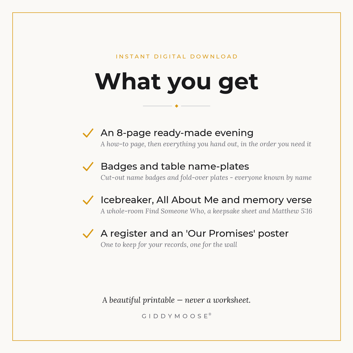 Light Party Kit Printable — image 2