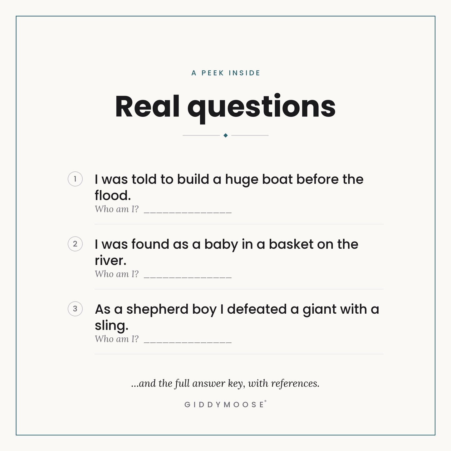 Who Am I Bible Characters Game Printable — image 3