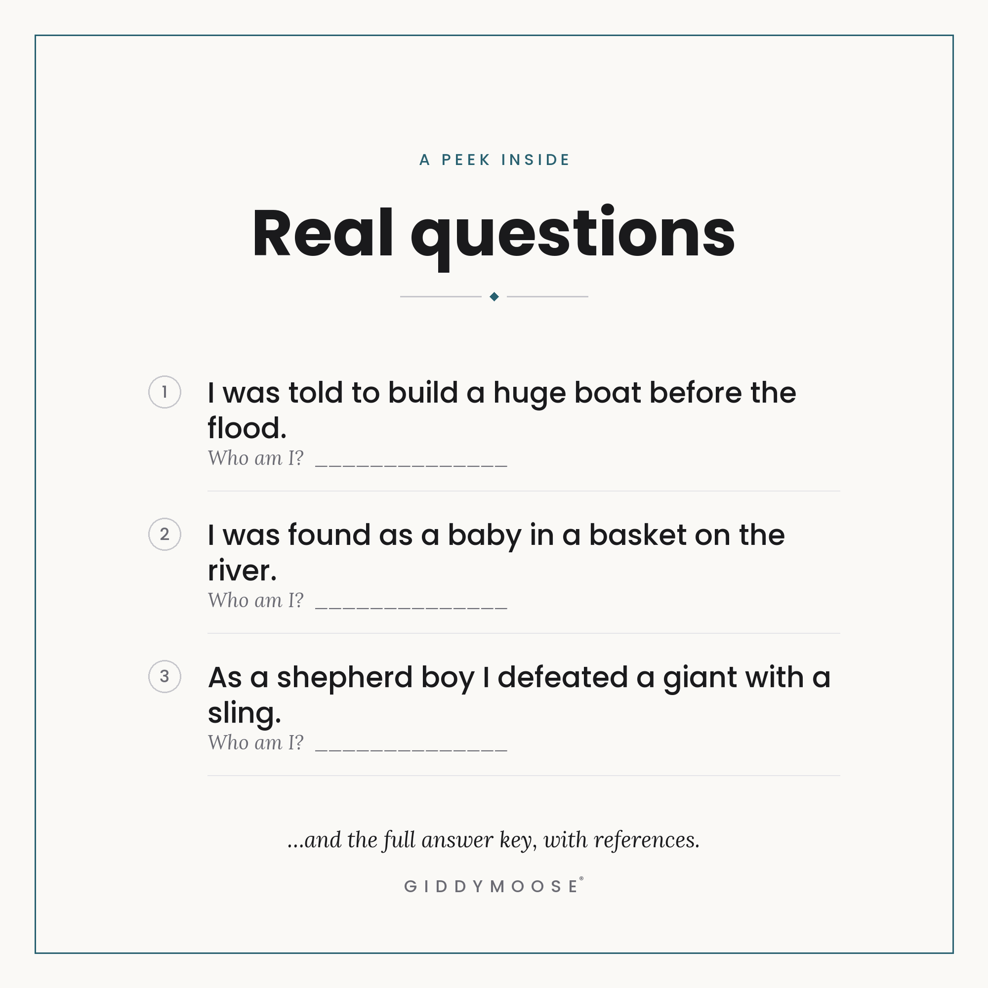 Who Am I Bible Characters Game Printable — image 3