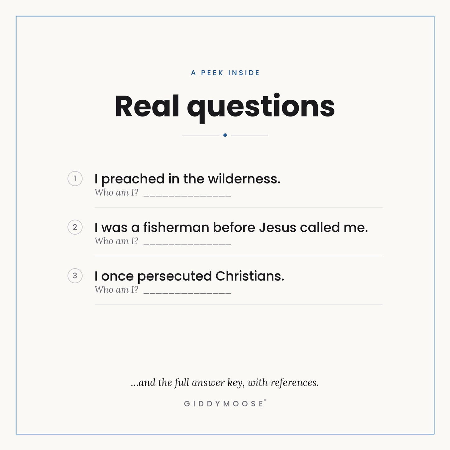 Who Am I New Testament Bible Game Printable — image 3